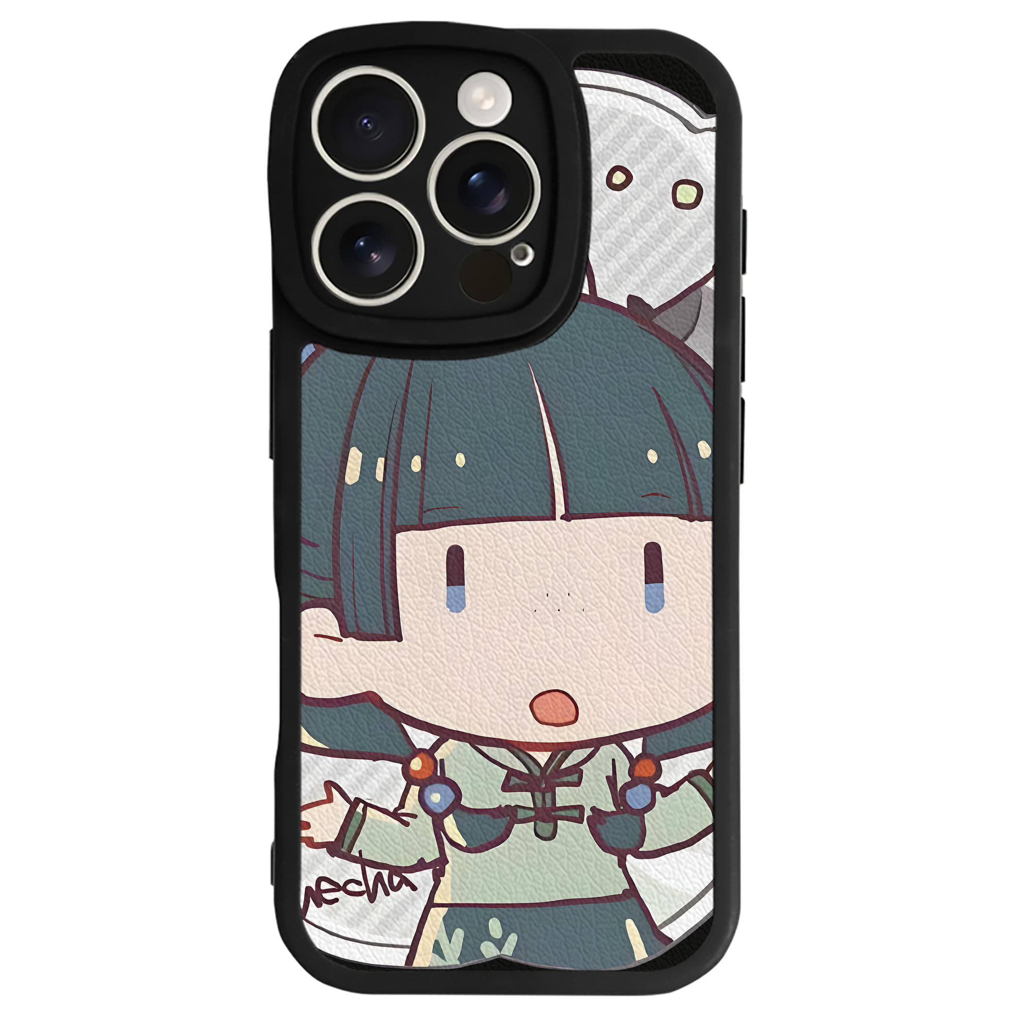 （画像用） 薬屋のひとりごと The Apothecary Diaries 【iPhone 16シリーズ対応】シリコンスマホケース（レザー調） 材質：シリコン